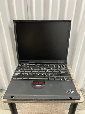 IBM ThinkPad T22 Intel Pentium III 14" Laptop AS IS - Image 1 of 4