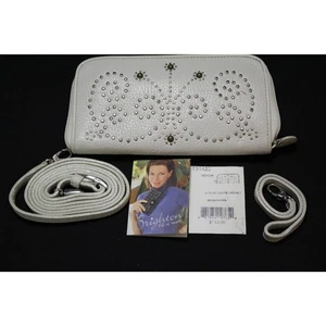 Cartera Brighton Grande City Lights Bastante Resistente Glamour Tachuelas con Correa Nueva con Etiquetas - Imagen 1 de 6