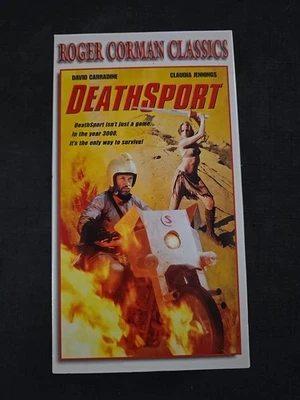 DEATHSPORT 1978 VHS Roger Corman Classics, Rare. Ships Fast! Foto 1 de 3