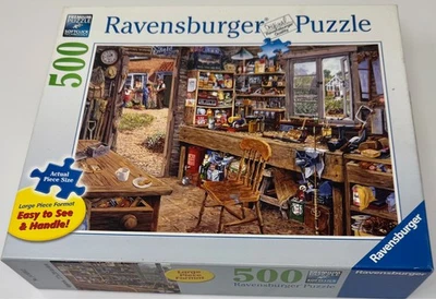 Ravensburger Puzzle - Dad's Shed - 500 Piece - 2009 - Image 1 of 4