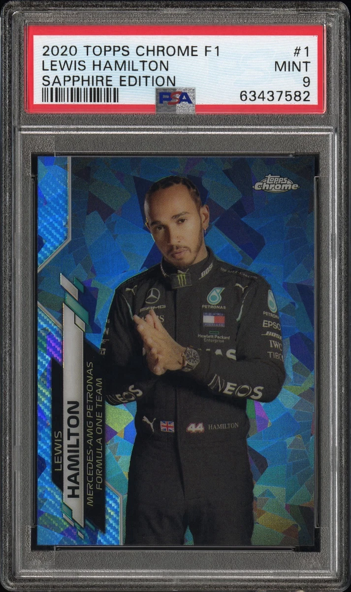 2020 Topps Chrome Sapphire Edition Formula 1 - Lewis Hamilton #197