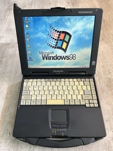 Laptop Rugged panasonic cf 27 CF-27 Windows 98 lpt rs 232 retro militare vintage - Bild 1 von 10