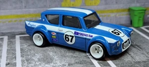 HOT WHEELS BOULEVARD 67 FORD ANGLIA RACER R/R M/M 86 - Picture 1 of 9