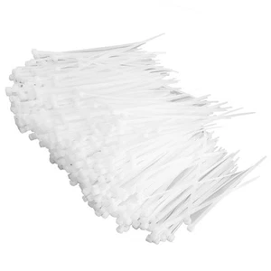 500x Self Locking Cable Tie 5.9in Nylon Heat Resistant Anti Corrosion Cord Ma FY - Afbeelding 1 van 22