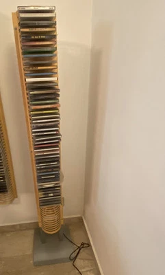 Ikea colonna porta cd HACKAS - Immagine 1 di 2