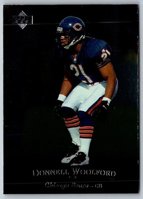 1996 Upper Deck Silver Donnell Woolford #125 Chicago Bears Football Card - Image 1 of 2