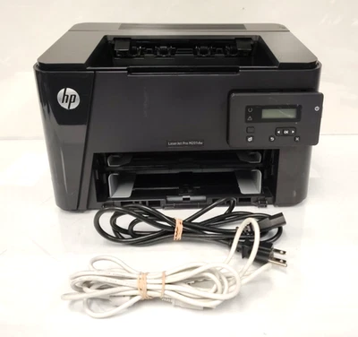 HP Laserjet Pro M201dw Wireless Printer CF456A Page Count 11,514 - Image 1 of 4