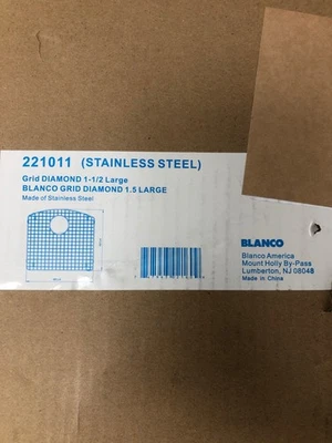 Blanco 221011 Stainless Steel Rack for Diamond 70/30 Left Bowl Sinks - Image 1 of 4