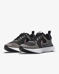 Nike React Infinity Run FK 2 BT DD6790 001 Black/Multicolored New Men's Size 10 - Picture 1 of 12