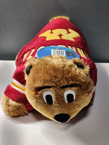 Minnesota Gophers Goldy The Gopher Plush Mascot Pillow Pet 18 Inches NCAA NEW Cover