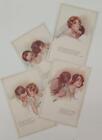 Serie di 4 Cartoline Postali "Una Intera Storia d'Amore" 1924