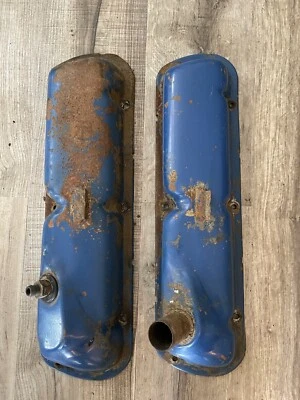 1966-1972 Ford Mustang Galaxie Valve Covers 351 289 Fairlane Ranchero Torino OEM - Image 1 of 4