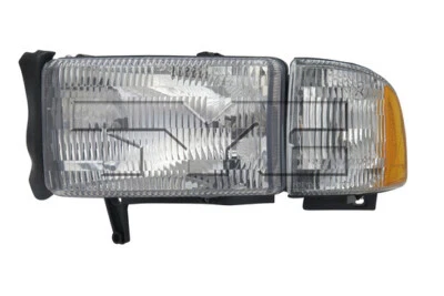 TYC Left Side Headlight for Dodge Ram 1500 2500 3500 94-02 & Ram 4000 95-02 - Image 1 of 2