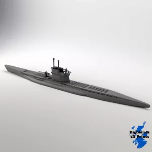 U Boat 20mm 1:72 Segunda Guerra Mundial terreno de construcción mesa juegos impresión 3D - Imagen 1 de 5