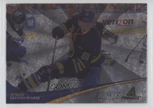 2011-12 Panini Anthology Pinnacle Ice Breakers Brayden McNabb #303 Rookie RC