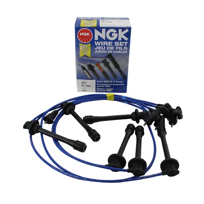 Juego de cables de bujía NGK TE 68 para Lexus LX450 Toyota Land Cruiser Foto 1 de 4