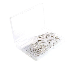 Klare Stecknadeln Kork Holz Notiz Zeichenbrett Display Pinnwand Karte Markierung - Bild 1 von 15