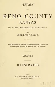1917 RENO County Kansas KS, History and Genealogy Ancestry Family Tree CD B02 - Picture 1 of 3