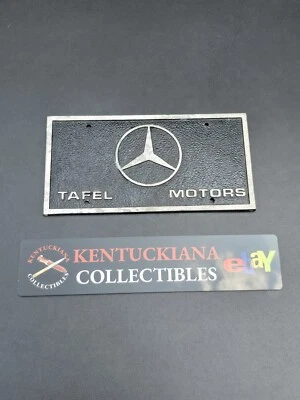 Tafel Motors 梅赛德斯奔驰 Louisville Plaque Vanity 车牌 铸铝 — 第 1/4 张图片