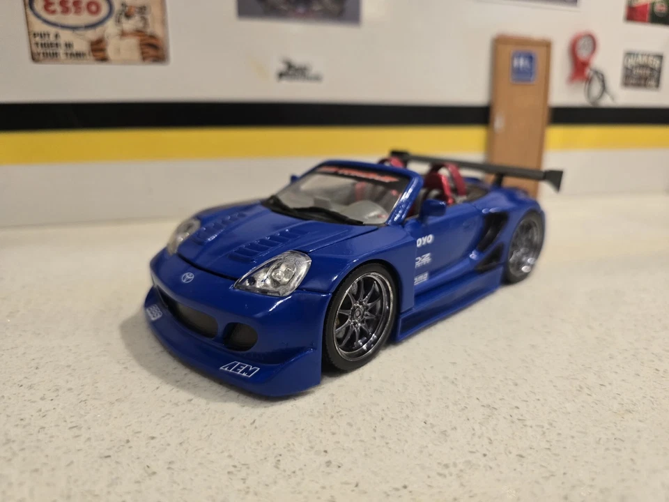 Fast and Furious 1:24 Scale Diecast Car Toyota MR2 Custom - Image 1 of 4
