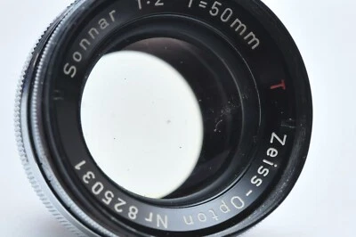 Zeiss Sonnar 50mm F/2 Contax rangefinder for Olympus Nikon Z Sony *Fair* - image 1 of 4