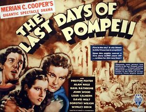 3304.The Last Days of Pompeii movie POSTER.Room Home Kitches art decoration