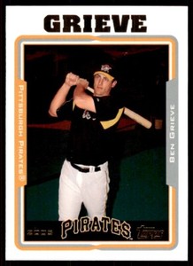 2005 Topps Ben Grieve Baseball Cards #594