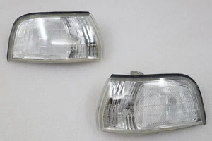 ~NEW~JDM Clear Front Corner Lights For~1992~1993~92~93 Honda Accord EX / DX / LX - Picture 1 of 7