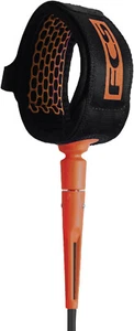 FCS All Round Essential Ankle Surf Leash - 8' - Eclipse - Picture 1 of 3