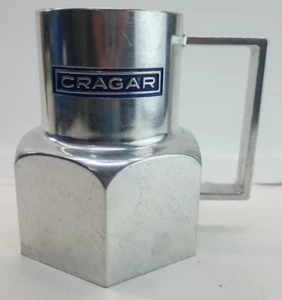 Cragar Chug A Lug Mug 6" Tall 20 oz Aluminum Alloy Display Deco Weight 2lbs 5oz - Picture 1 of 12