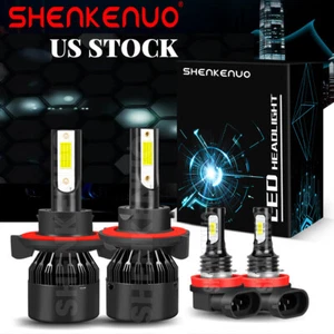 For Chevy Cruze 2011-2015 8000K LED Headlight Hi/Lo + Fog Light Combo 4x Bulbs - Picture 1 of 12