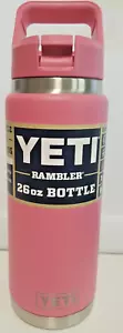 Yeti 26 oz. Rambler Edelstahl Isolierflasche Flip Sip Nachfüller Pink - Bild 1 von 10