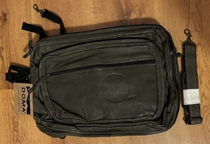 Disney Leather Bag Doma Outback Quality Leather Gear Laptop Bag Backpack - Picture 1 of 12