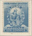 PERU 1896 2c Used Stamp A29P14F32093