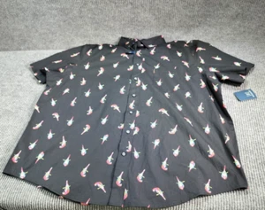 George Men Shirt Classic Fit 3XL Beach Collared Buttoned Pocket Stretch Island. - Picture 1 of 12