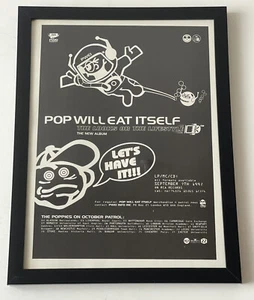 Vintage 1992 Pop Will Eat Itself Album Promo Flyer Ad Poster 9x12 Rare - Picture 1 of 5