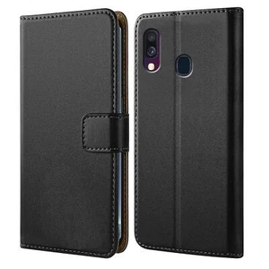 Housse de téléphone portable pour Samsung Galaxy A40 sac housse de protection housse de livre étui portefeuille - Photo 1 sur 9