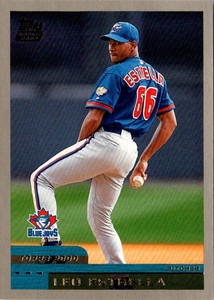 2000 Topps Chrome Traded & Rookies Leo Estrella #T56 Toronto Blue Jays