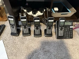 Panasonic KX-TGF780 Cordless Phone & Answering System Bluetooth HD Link2CELL - Zdjęcie 1 z 3