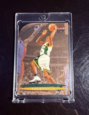 2003’ FLEER ULTRA PLATINUM MEDALLION RAY ALLEN! SSP /100! HOF! Rare Hot Invest - Image 1 of 4