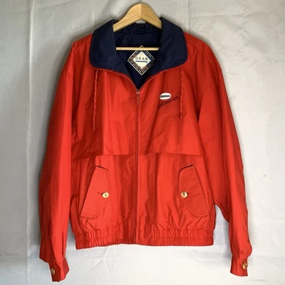 Vintage Gear For Sports Jacket Adult XL Red Motorsports Canvas Workwear 90s - Image 1 of 4