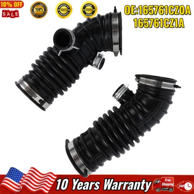 2 mangueras de admisión de aire derecha e izquierda aptas para Infiniti FX37 2013 QX70 2014-2017 3,7 L Foto 1 de 4