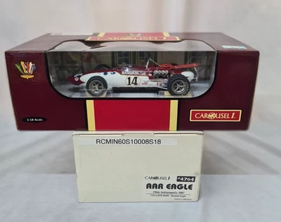 Carrusel 1 #4764 AAR EAGLE #14 coche de carreras Indy 500 como nuevo en la caja Foto 1 de 4