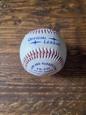 MacGregor Official League 92722 Collectable Baseball Cork & Rubber Core 9" 5 oz - Image 1 of 2