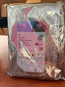 Seagate Skyhawk AI 8TB Internal Video Hard Drive - ST8000VEZ01 - NIB sealed - Picture 1 of 7