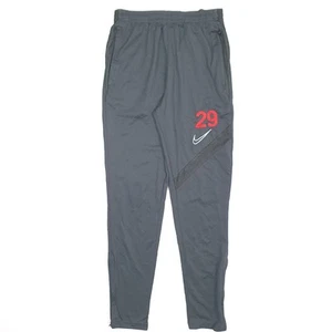 NIKE Dri Fit Sweatpants Tracksuit Bottoms Jogger Trousers Grey Mens W24 L25 - Picture 1 of 6