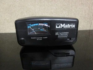 Guitar Tuner Acoustic Electric Matrix SR-1000 Quartz  1/4" Input and Output - Picture 1 of 9