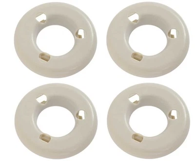 OER 4 Pack of Parchment Door Handle Escutcheon For 1967-1972 Chevy & GMC Trucks Foto 1 de 4