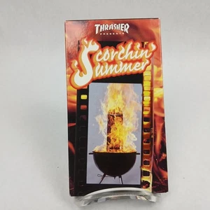 1999 Thrasher Skateboarding Scorchin Summer Vhs Tape #14 Skateboard - Picture 1 of 9
