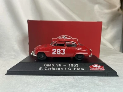 (SB-76) Atlas Saab 96 Rallye Monte Carlo E. Carlsson / Palm 1963 in 1:43 in OVP - Image 1 of 4
